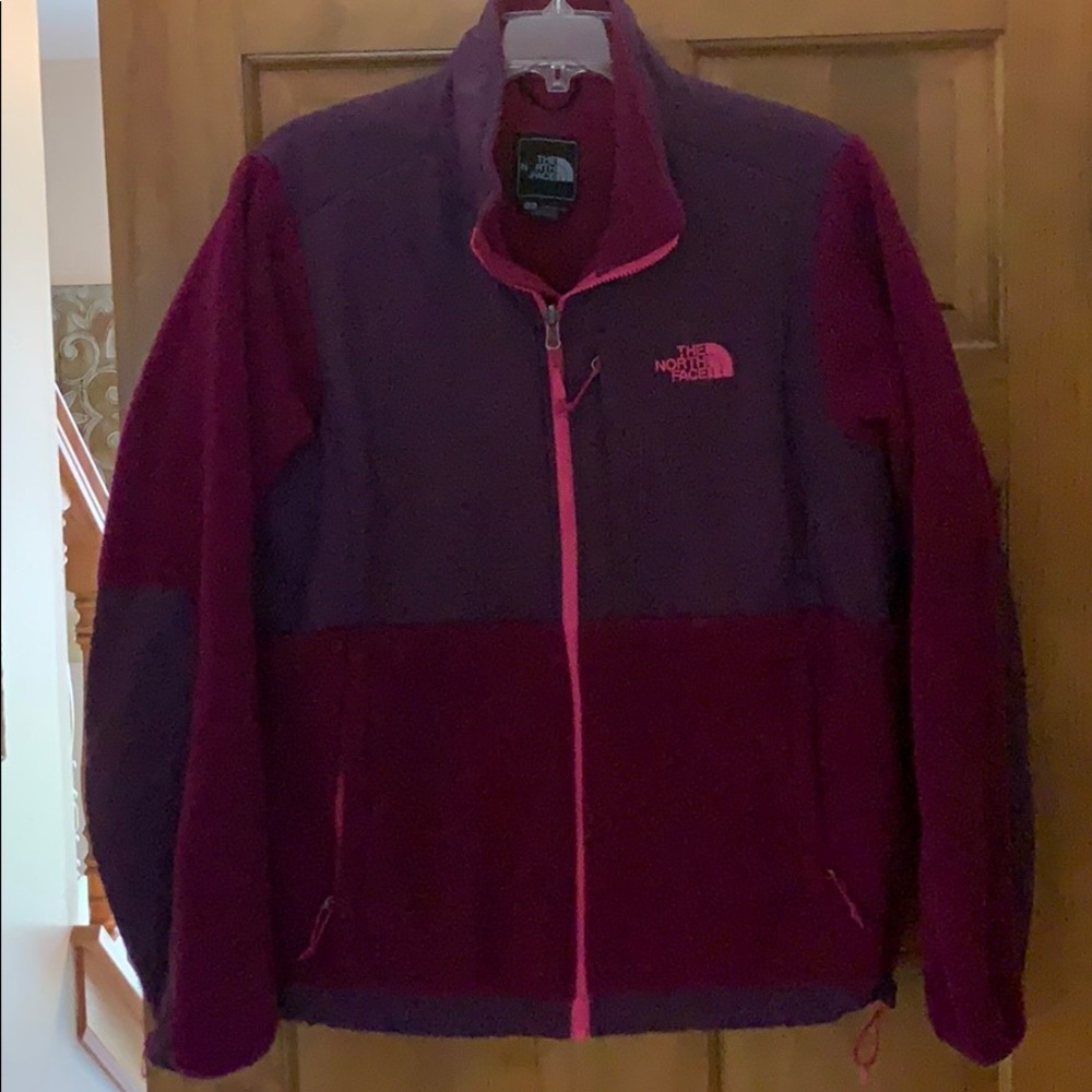 Purple North Face Denali Jacket
